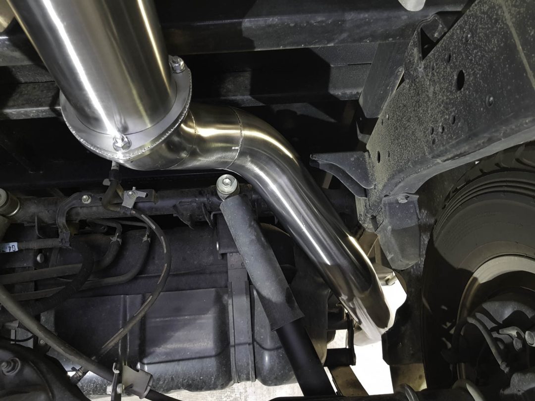 Fatz VDJ76 Series 4" Turbo Back Exhaust - Image 4