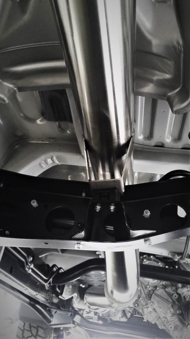 Fatz VDJ 79 Series 4" Turbo Back Exhaust. Single and Dual Cab (Single Fuel Tank Models) - Image 3