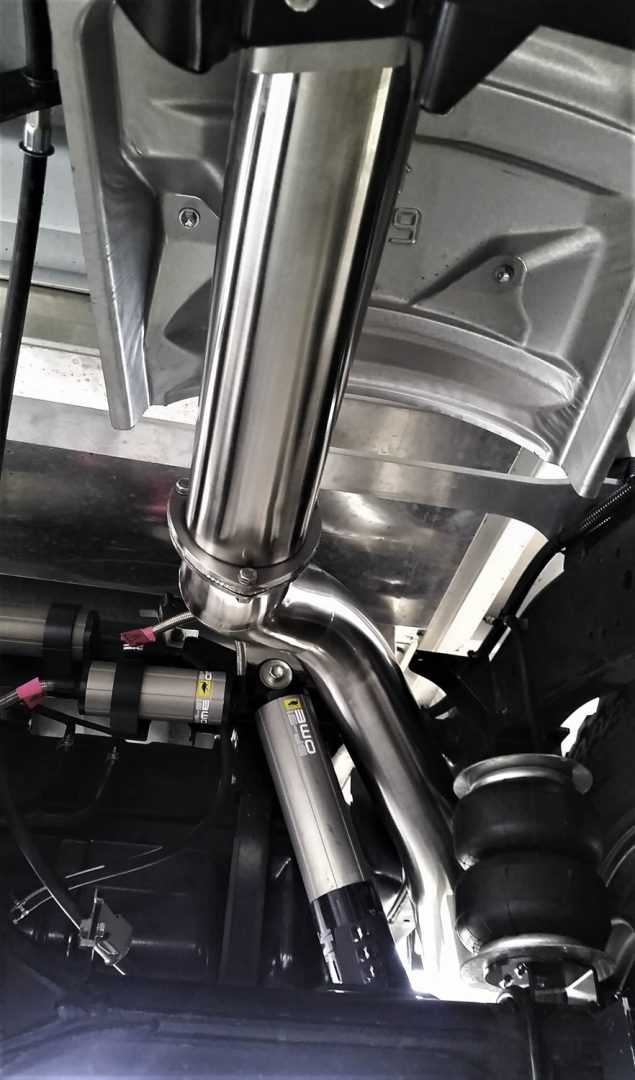 Fatz VDJ 79 Series 4" Turbo Back Exhaust. Single and Dual Cab (Single Fuel Tank Models) - Image 5