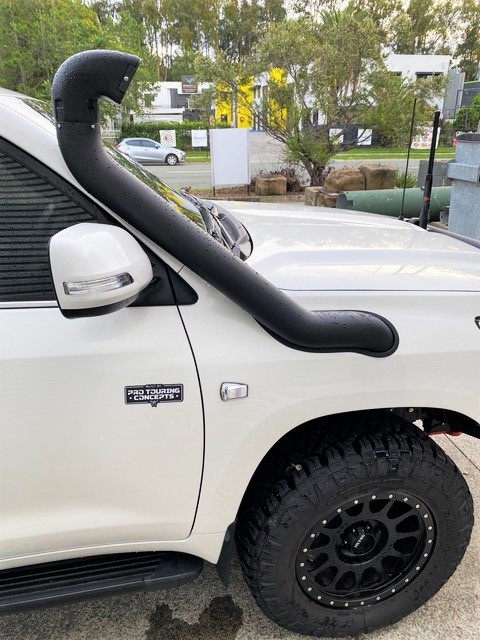 200 Series 4" Ram Head Snorkel. - Image 3