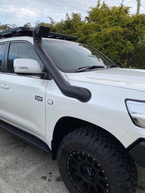 200 Series 4" Ram Head Snorkel. - Image 2