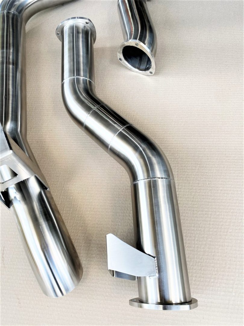Fatz VDJ79 Series Jmacx Converted 4” DPF Back Exhaust. - Image 2