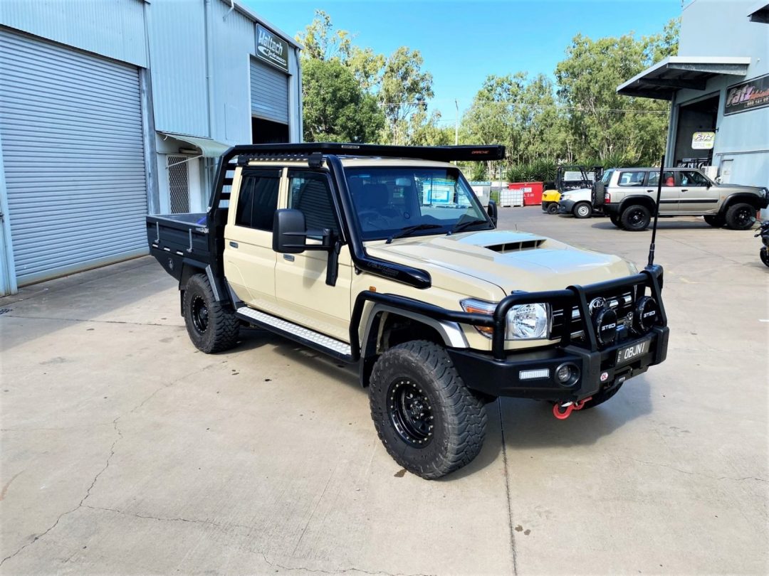 VDJ70 Series Land Cruiser 4" Snorkel - Image 6