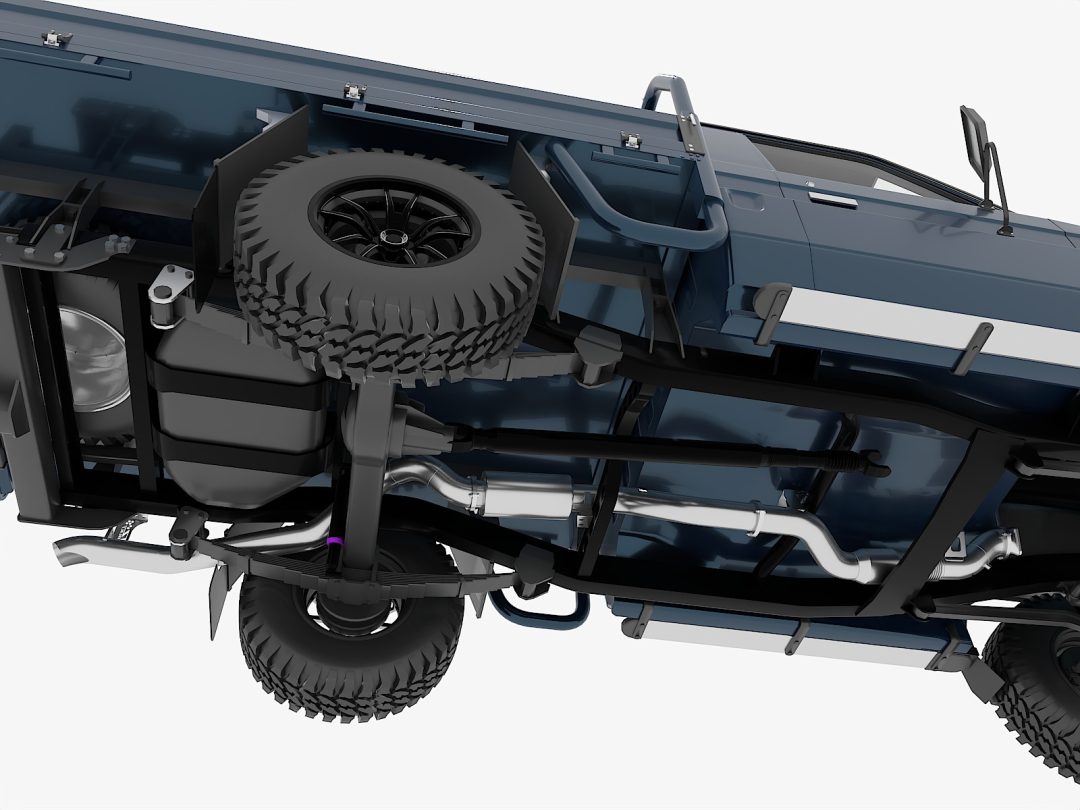 Fatz VDJ 79 Series 4" Turbo Back Exhaust. Single and Dual Cab (Single Fuel Tank Models) - Image 9