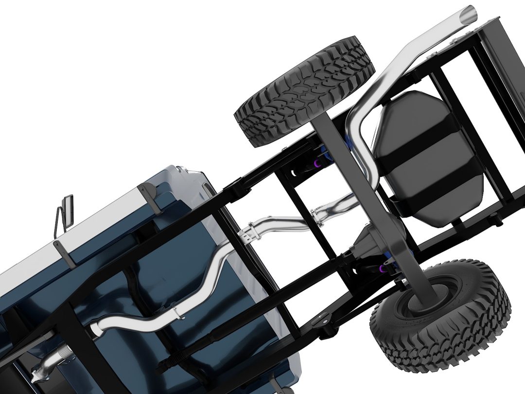 Fatz VDJ79 Series Jmacx Converted 4” DPF Back Exhaust. - Image 11