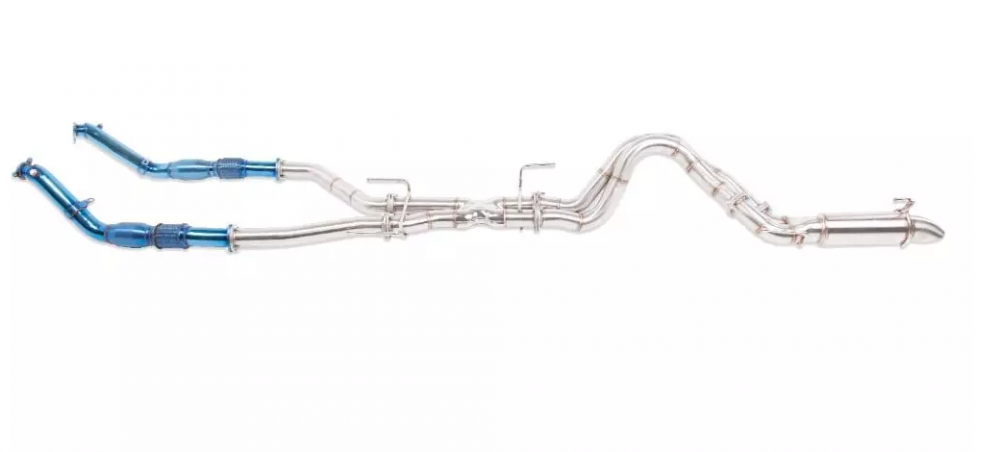 Twin 3″ into Single 4″ Exhaust for Toyota 200 Series 4.5L Landcruiser: 11/2007 – 09/2015 - Image 3