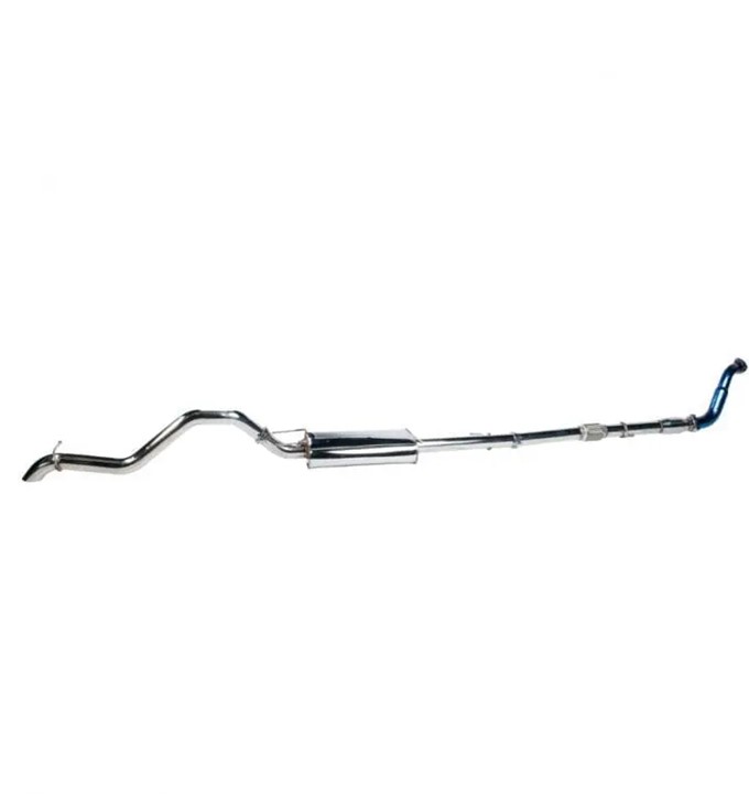 Twin 3″ into Single 4″ Exhaust for Toyota 200 Series 4.5L Landcruiser: 11/2007 – 09/2015 - Image 5