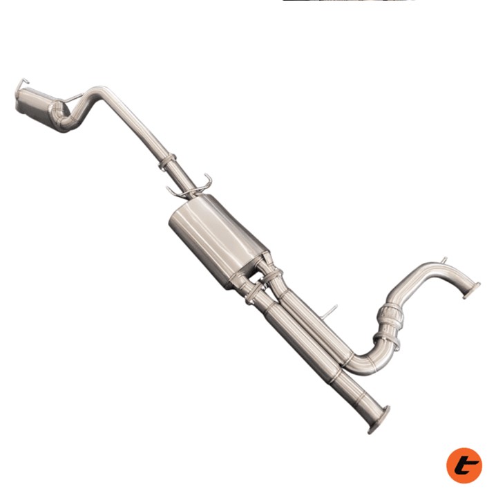Twin 3″ into Single 3″ Cat Back Exhaust for Y62 Patrol Series 1, 2, 3, 4 & 5 - Image 2