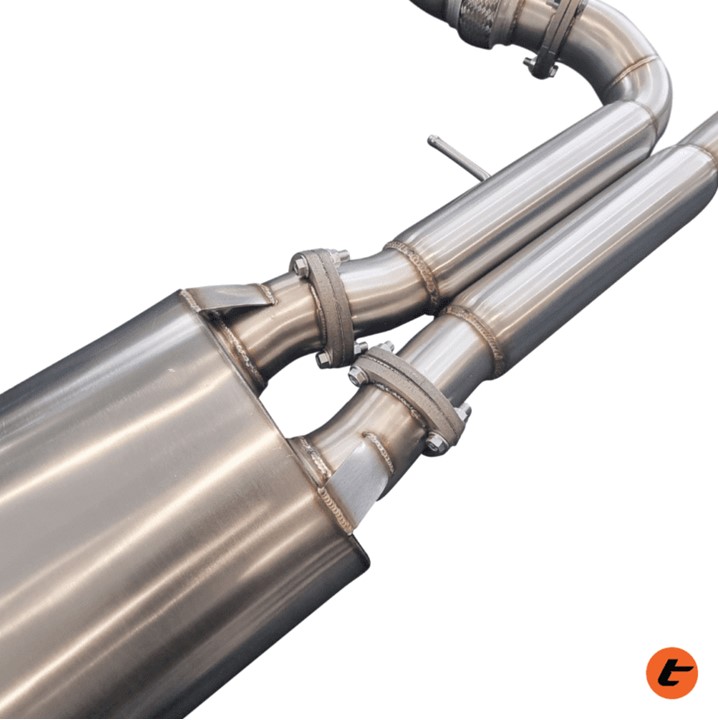 Twin 3″ into Single 3″ Cat Back Exhaust for Y62 Patrol Series 1, 2, 3, 4 & 5 - Image 6