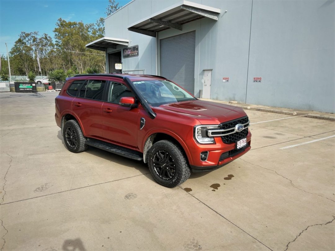 Ford Everest RA (Next Gen) 4" Stainless Snorkel - Image 5